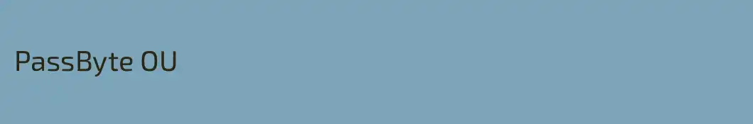 PassByte OU